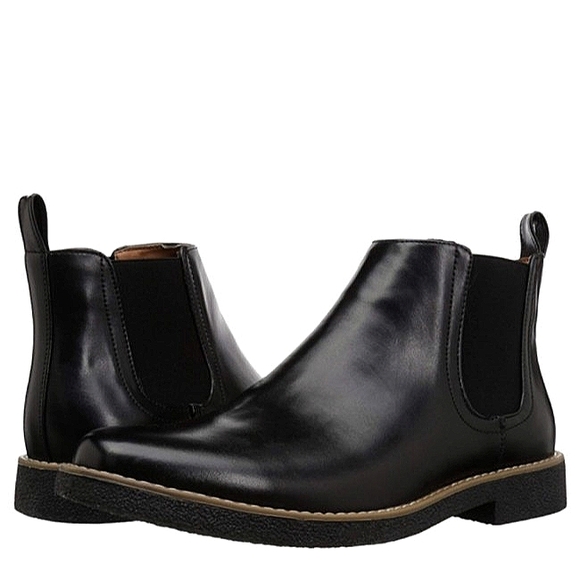 New w/o Box Men's Deer Stags Rockland Vegan Leather Chelsea Boots Size 11.5 - Picture 10 of 10